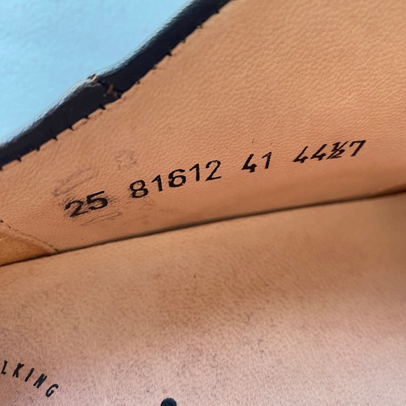 Think! Stone Lace Up Oxford Espresso Brown Goat Leather Comfort Mens EU41 US 8 - Picture 15 of 15